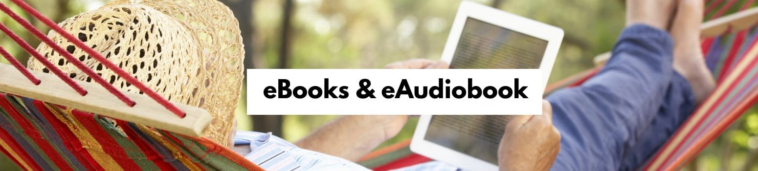 Instructions for e-book and e-audiobook services