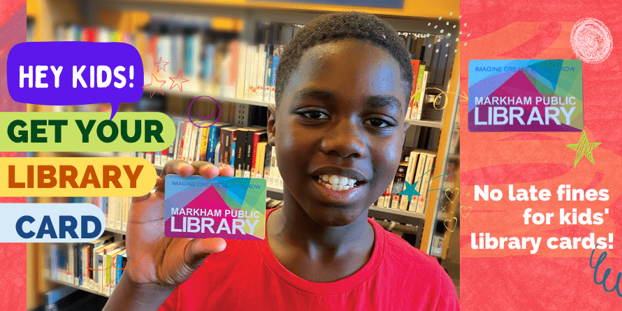 Kids library card