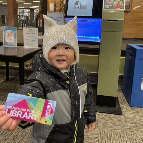 16234 Contest - Children's library card