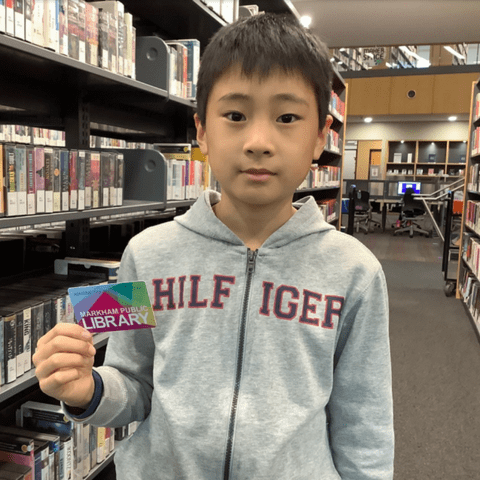 16378 Contest - Children's library card